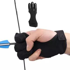 손가락보호대 연습 미끄럼방지 장갑 훈련 패드 양궁