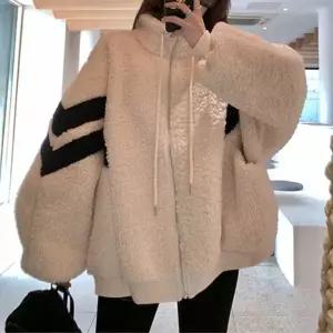 오버핏 가오리 양털 후리스 집업 뽀글이 겨울 데일리 etr8+7oLc