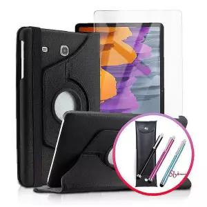 갤럭시탭S7 케이스+강화유리 회전 필름+펜슬세트 FE bcd721