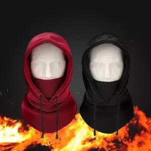 남녀공용 페이크 후드 마스크 겨울 방한 넥워머 토시 바라클라바 페이크목폴라