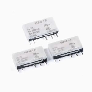 호환상품 10pcs HF41F-5-ZS 5V 12V 24V 초박형 전원 릴레이 5PIN