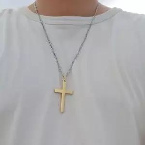 러블리 교회 성당 십자가 목걸이 십자가팬던트 목걸이팬던트 남자팬던트 블랙목걸이