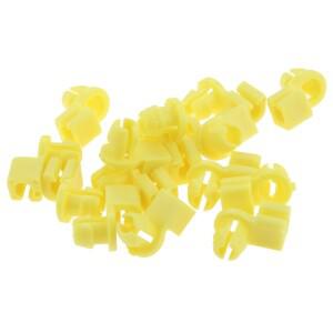 자동차 문짝 잠금 로드 클립 드라이버 사이드 핸들 리테이너 플라스틱 리벳 패스너 와이어 인테리어 액세서