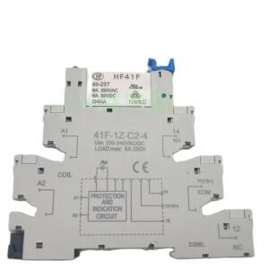 호환상품 베이스 1개 포함 릴레이 41F-1Z-C2-4 220-240VAC/DC HF41F 60-ZST