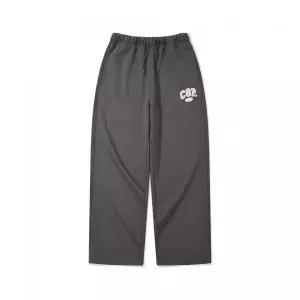 코드그라피 24년 기모 VER. CGP 아치 로고 트레이닝 팬츠_차콜 342671