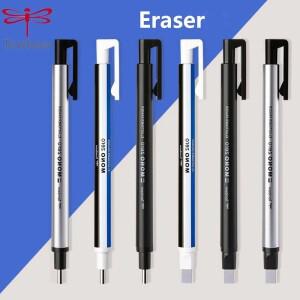 1PC Tombow MONO 제로 푸시 연필 지우개 EH-KUS 정밀 팁 스케치 그림 편지지 학교로 돌아 가기 Acsesories