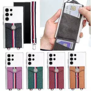 갤럭시와이드7 스트랩 젤리 힙 카드 케이스 힙카드ssu015