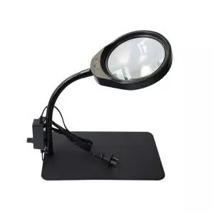 확대경 스탠드 조명 납땜 시계수리용 탁상용