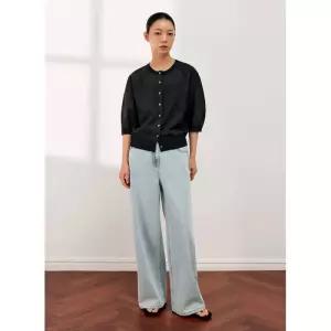 매장정품 SHESMISS 쉬즈미스 클래식 버튼 라운드넥 가디건_SSKCDQ21020 1425774