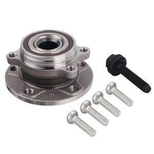 MACEL 513253 휠 베어링 허브 어셈블리 장착 아우디 A3 콰트로 Q3 TT 12-18 폭스바겐 비틀 09-17 CC 07-16 에오스 10-14 골프 12-13 골프 R 10-14 GTI 05-18 제타 패스앳 08 R32 래빗 티구안 w /ABS