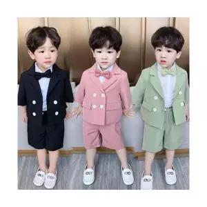 팜므 유아 정장 키즈 아동 아기 여름 정장 화사 4종세트설날