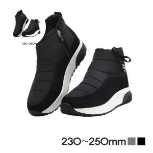 방한슈즈 따뜻한 여성 패딩부츠 인조퍼안감 겨울부츠