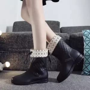 여자 패션 캐주얼 털안감 레인부츠 장화 데일리 슈즈 여자여름샌들 통굽샌들 여자샌들