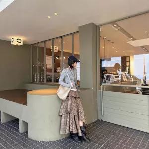 여성용 스커트 치마 빈티지 봄 체크 언밸런스 슬림핏 원픽1