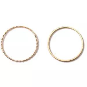 실버주얼리반지 1P 얇은 레이어드 화이트 실반지 링 패션반지 학생반지 독특한반지