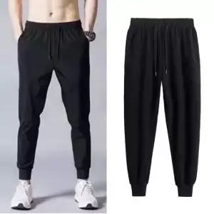 남자조거팬츠 남성 얇은 기모 트레이닝 바지 편한 조거 밴딩 팬츠