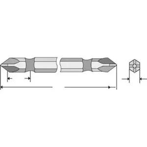 베셀 자석비트 MA14 2 x 65 6.35 1묶음(10EA) 전동 엔진