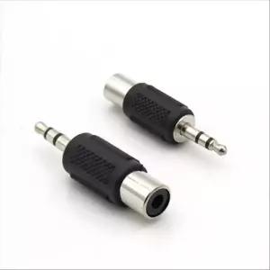 스테레오 RCA 젠더 3.5mm M to RCA F G9003 Coms 스테레오 RCA 젠더 3.5mm M to F