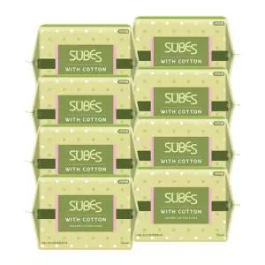 슈베스 위드코튼 유기농 순면커버 생리대 대형 12P x8팩