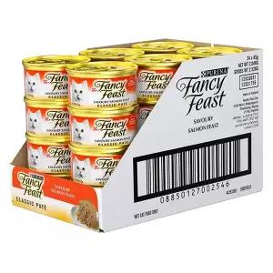 [NS홈쇼핑]퓨리나 팬시피스트 오리지날 연어 24개 고양이캔[35845748]