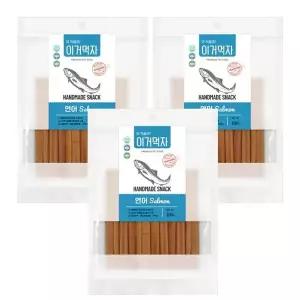 [NS홈쇼핑]이거먹자 연어져키 100g x 3개 강아지 수제간식[35845761]