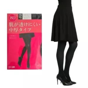 유발팬티스타킹 2개입 FIT 80D 일본직수입 M-L LADY
