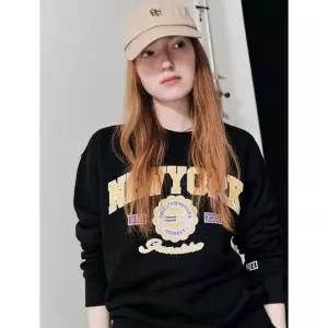 GENERALIDEA 뉴욕 코지 맨투맨 [BLACK] / SBD1U02005 104258