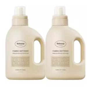 베베숲 이지캡형 섬유유연제 코튼앤크림향 1L, 2개