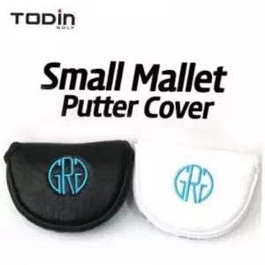 반달 퍼터헤드커버 말렛헤드커버 퍼터커버 반달퍼터커버 가죽퍼터커버