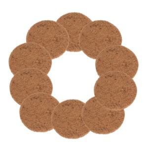 10Pcs  섬유 네스팅 매트 앵무새 핀치 치킨 번식 알 천연 누출 방지 소프트 패드 조류 용품