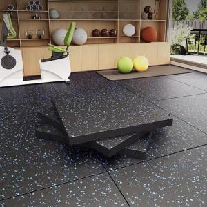 실내 스포츠 방음 패드 체육관 고무 바닥 매트 장비 보호 러닝머신 충격 흡수 접착제