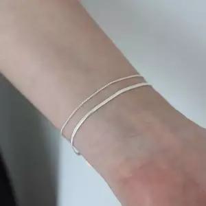 (Silver925) Neat line bracelet 실버 발찌 팔찌 액세서리