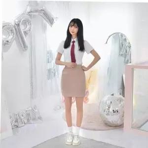 여학생교복바지 TBZ 교복몰 (허리조절)하복 연베이지 교복치마 교복 학생