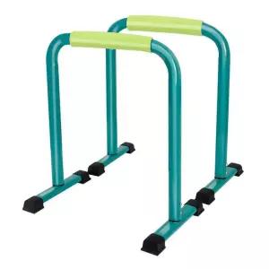 평행봉 딥스바 라이저바 녹색 고정형 이퀄 드로우 브래킷