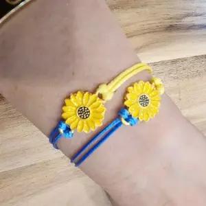 돈 들어오는 재물 해바라기 끈 팔찌 발찌 우정팔찌 사랑 커플 선물 우정발찌 커플팔찌