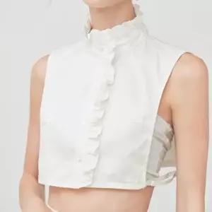 레이스 차이나 카라 코튼 페이크 블라우스 넥케이프 페이크카라 넥케이프 레이스카라