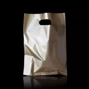 [문구/오피스] 질긴 골드 PE 펀칭 팬시봉투 쇼핑백 22X31cm 150매