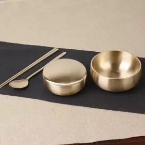 명성유기 방짜 신합식기 1인세트 (수저)