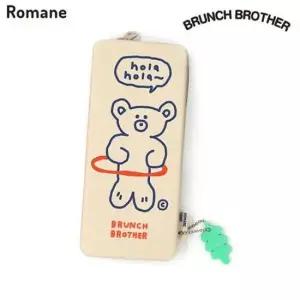 펜케이스 라이트그레이 모던 문구용품 휴대용 필기구 정리함 브런치브라더 디자인 소품