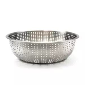 스텐채반 스텐 채반 바구니 과일 채소 소쿠리 원형 펀칭볼 31cm 건지기