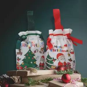 파우치 크리스마스 복조리 선물 포장 가방 봉투 산타