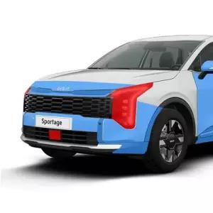 PPF필름 스포티지 페이스리프트 프론트 범퍼 사이드 PPF NQ5