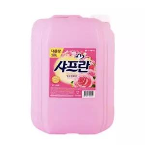 샤프란 핑크센세이션 20L 말통 대용량 섬유유연제