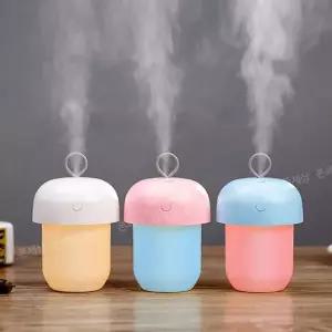 폰세상 USB 미니 가습기 무드등 원룸 사무실 책상 차량가습기