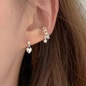 (925 silver) stitched ear cuffs E 206 쥬얼리 액세서리 이어커프