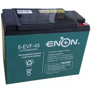 ENON 12v 45ah 6-EVF-45 6-DZF-45 딥사이클 삼륜차 전동스쿠터 전동카 배터리 48V, 60V, 72V SET