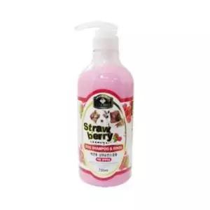 [반려] 미용용품 뉴벨버드 스트로베리 샴푸린스 퍼피 750ml