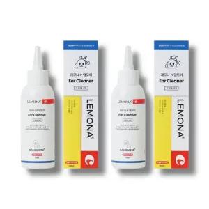 [기타] 레모나 댕모어 이어 클리너 플러스 강아지 반려견 귀 냄새 귀지 세정제 120ml