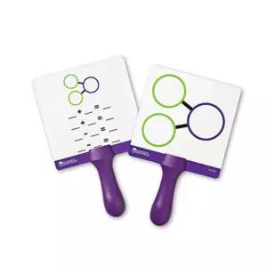 덧셈 뺄셈 수학공부 핸드형 보드판 5개 미술그림판 도구 어린이교구