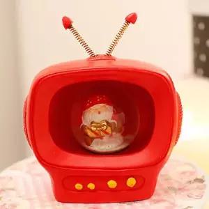 TV 디자인 미니 워터볼 크리스마스 성탄 장식용 소품 산타워터볼